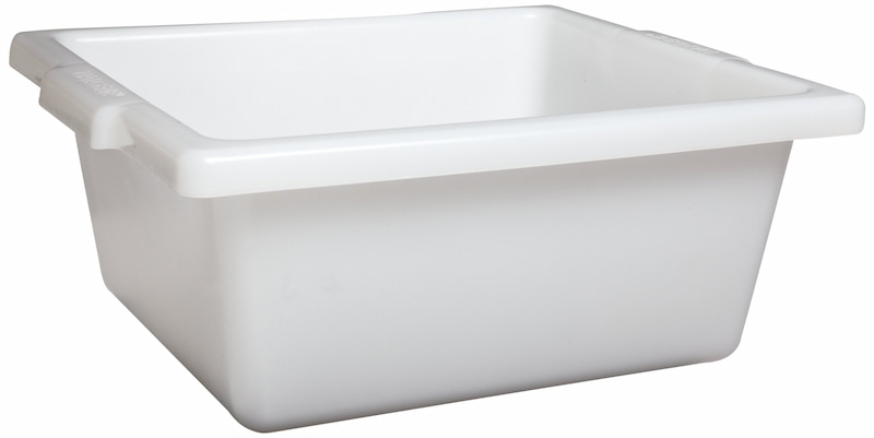 تصویر 1 از لگن پلاستیکی چهارگوش بزرگ با طراحی استاندارد و کاربردی